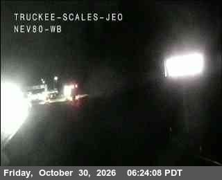 Hwy 80 at Truckee Scales WB