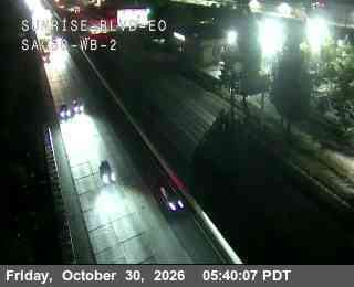 Hwy 50 at Sunrise Blvd EO WB 2