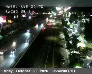 Hwy 50 at Hazel Ave OC WO WB 2