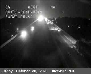 Hwy 80 at Bryte Bend