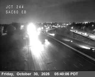 Hwy 80 at JCT244 EB