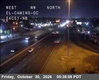 Hwy 51 at El Camino Ave