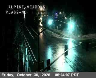 Hwy 89 at Alpine Meadows