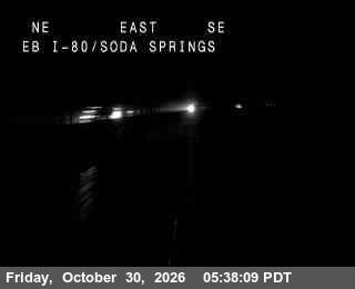 Hwy 80 at Soda Springs EB