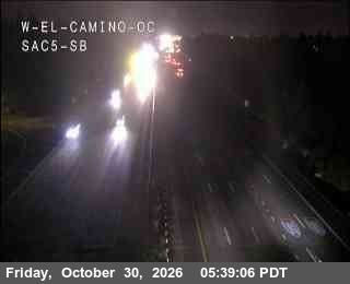Hwy 5 at W El Camino