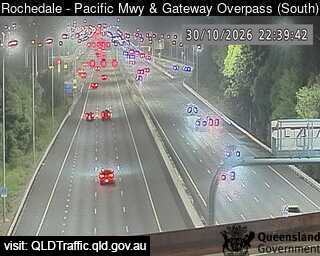 Rochedale - Pacific Motorway & Gateway Motorway Overpass - South