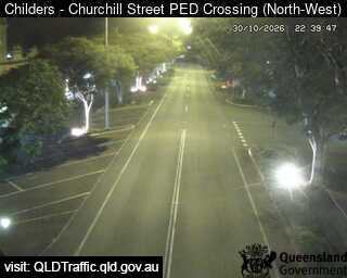 Childers - Churchill Street Pedestrian Crossing - Northwest