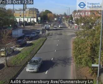 A406 Gunnersbury Ave/Gunnersbury Ln