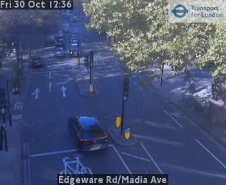 Edgeware Rd/Madia Ave